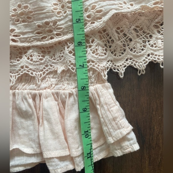 AMERICAN Eagle Peach Lace Sleeveless Top Size XS - Picture 12 of 14